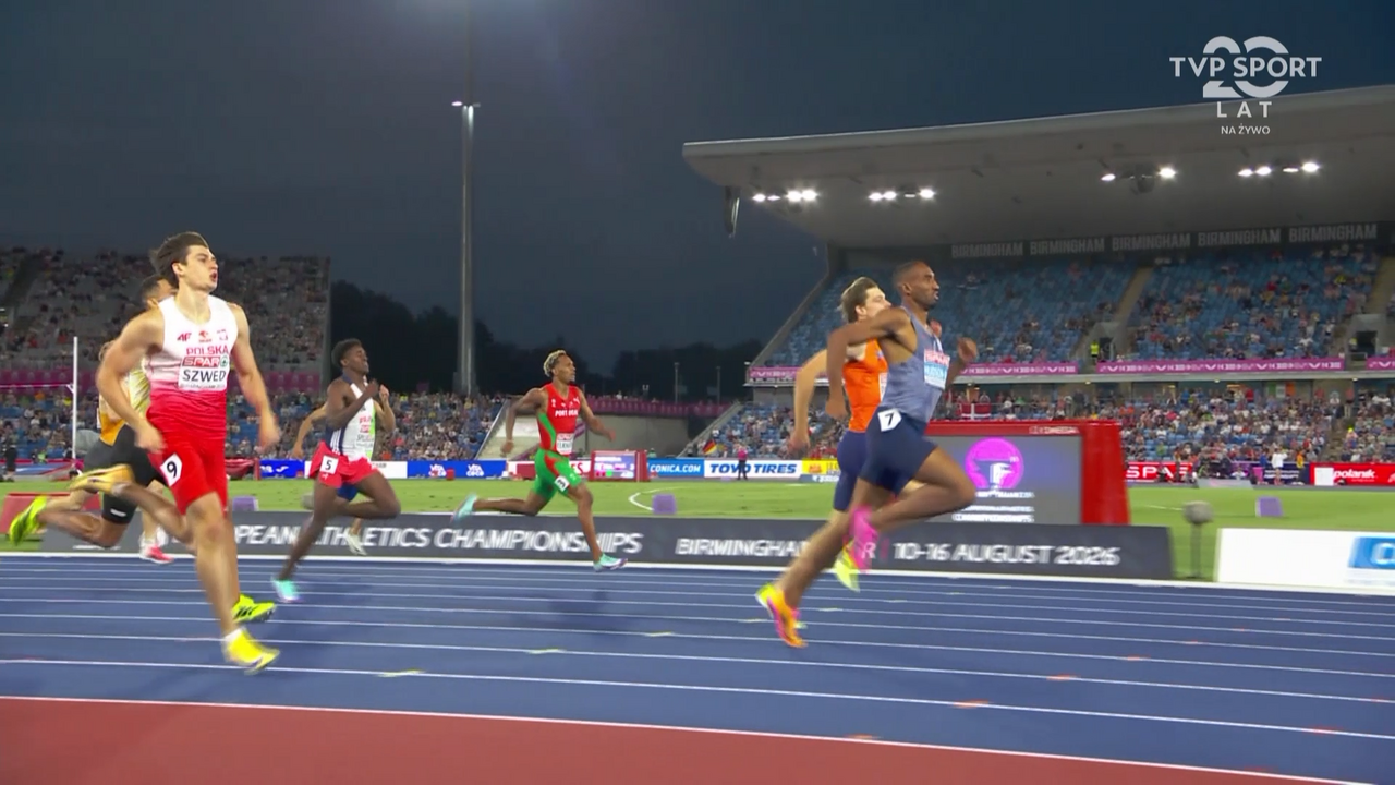 ME 2026: Maksymilian Szwed w finale rywalizacji na 400 m w Birmingham! [WIDEO]